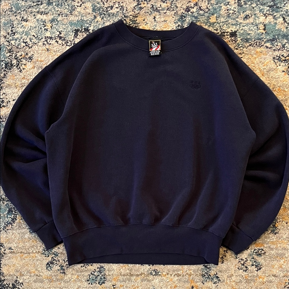 VTG USA Olympic Crewneck Sweatshirt Size L